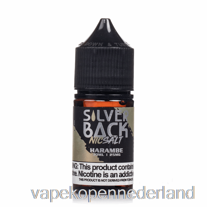 Elektronische Sigaret Vape Harambe - Silverback Juice Co. Zouten - 30 Ml 25 Mg